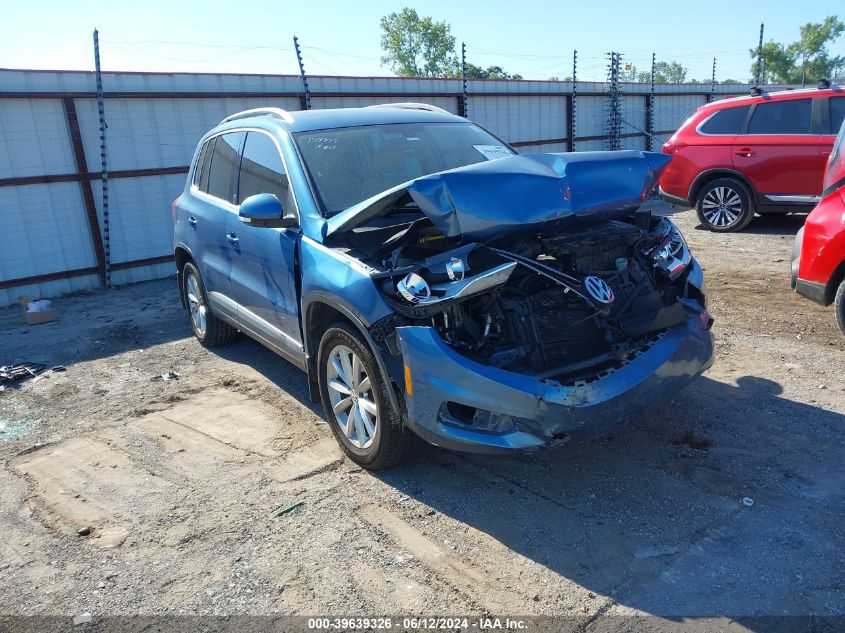 2017 VOLKSWAGEN TIGUAN 2.0T WOLFSBURG EDITION