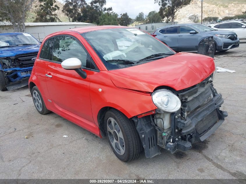 2016 FIAT 500E BATTERY ELECTRIC