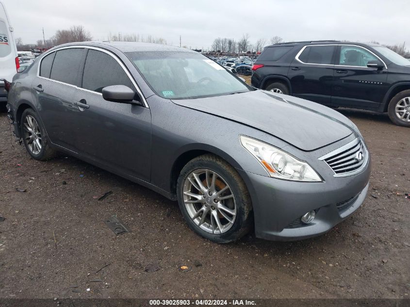 2012 INFINITI G37X