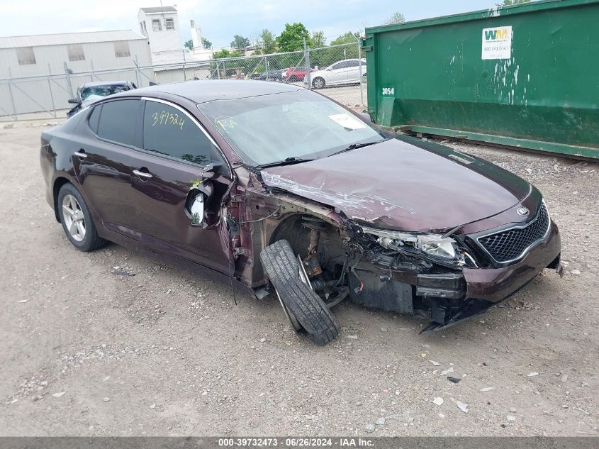 2015 KIA OPTIMA LX