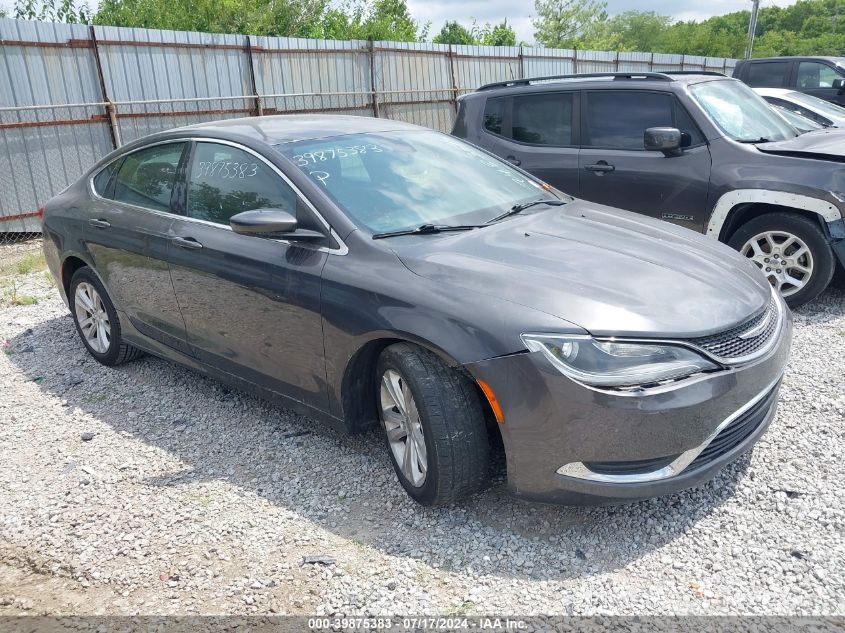 2015 CHRYSLER 200 LIMITED