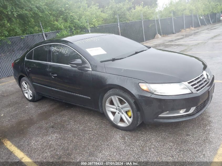 2013 VOLKSWAGEN CC 2.0T SPORT