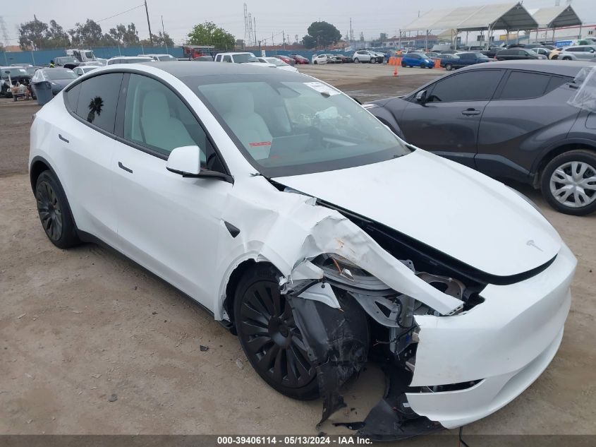 2024 TESLA MODEL Y LONG RANGE DUAL MOTOR ALL-WHEEL DRIVE