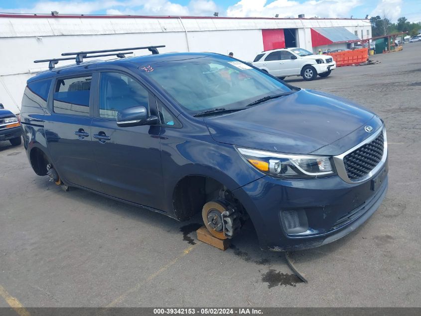 2016 KIA SEDONA LX