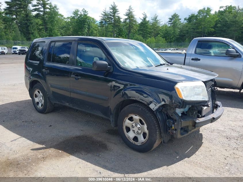 2012 HONDA PILOT LX