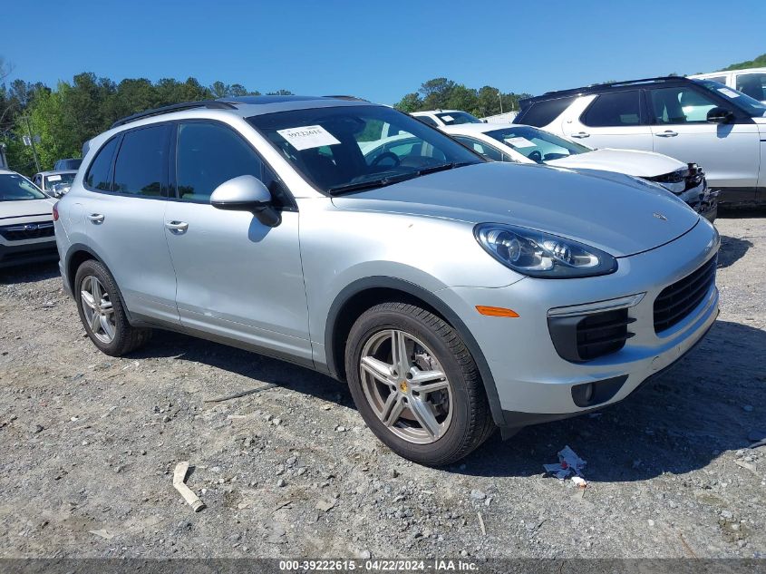 2016 PORSCHE CAYENNE