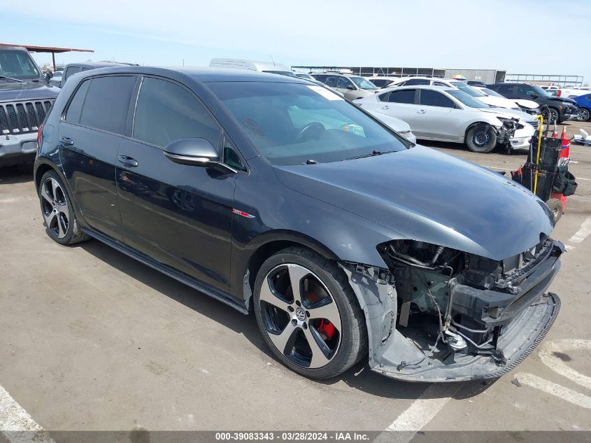 2015 VOLKSWAGEN GOLF GTI 2.0T AUTOBAHN 4-DOOR