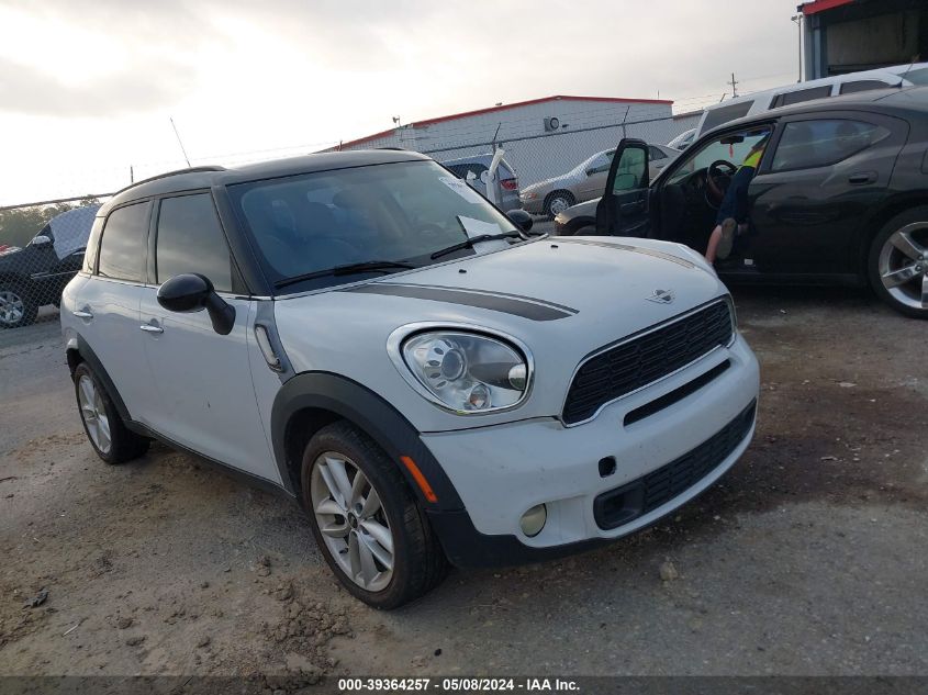 2012 MINI COOPER S COUNTRYMAN