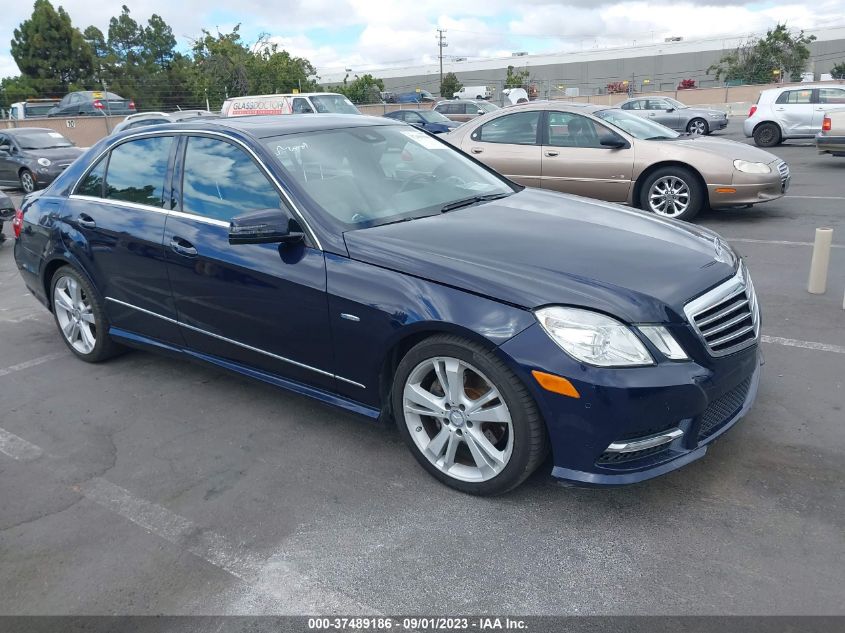 2012 MERCEDES-BENZ E 350