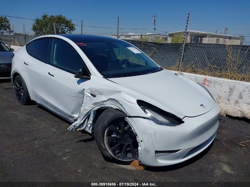 2021 TESLA MODEL Y LONG RANGE DUAL MOTOR ALL-WHEEL DRIVE