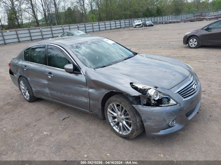 2011 INFINITI G37X