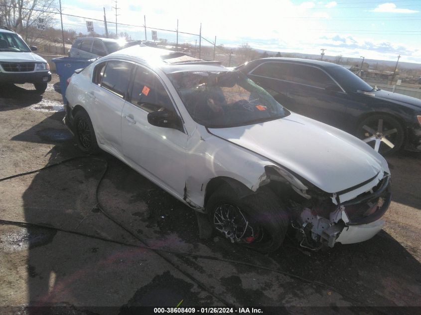 2012 INFINITI G37X