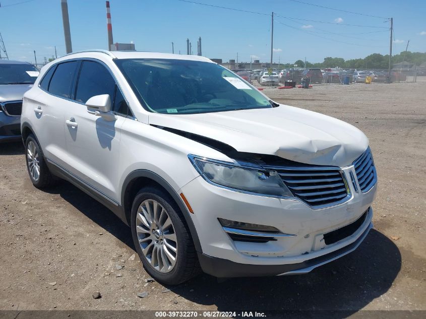 2015 LINCOLN MKC