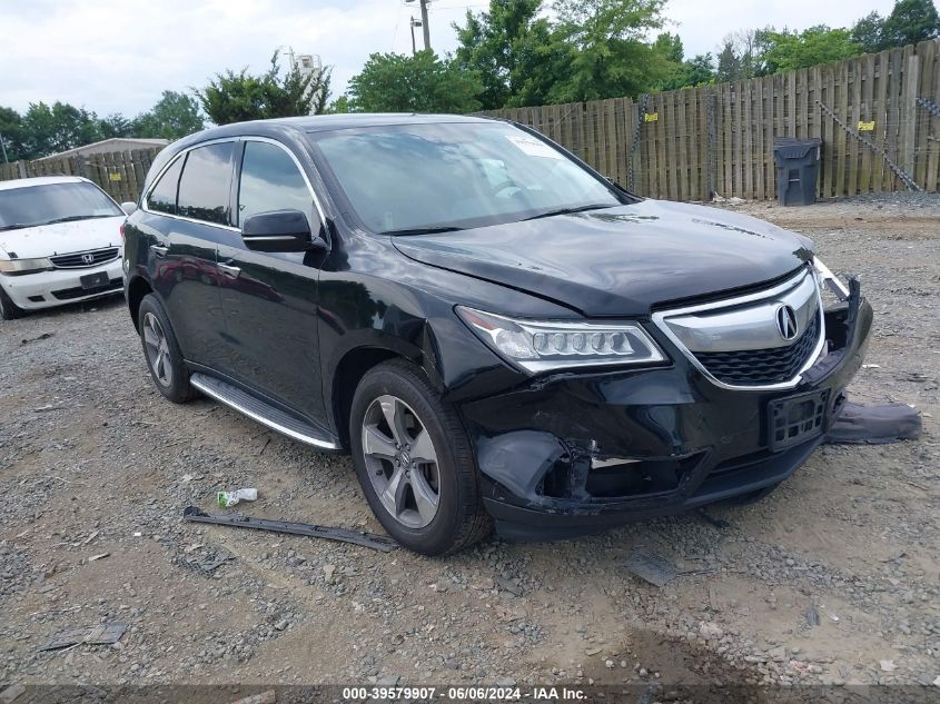 2015 ACURA MDX