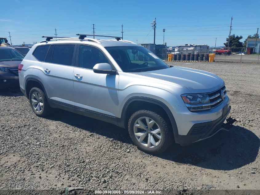 2018 VOLKSWAGEN ATLAS 3.6L V6 S