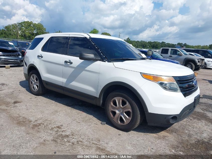 2015 FORD UTILITY POLICE INTERCEPTOR