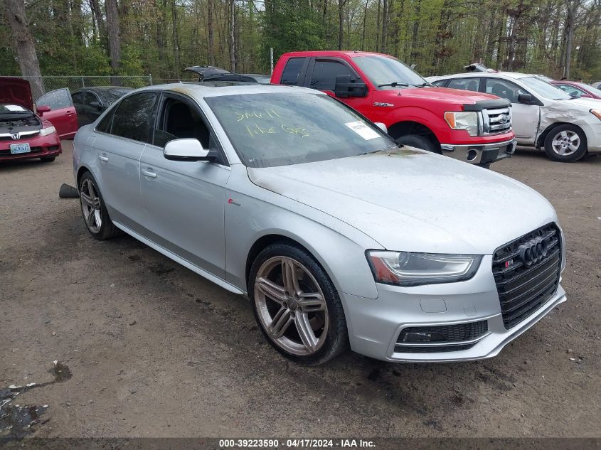 2014 AUDI S4 3.0T PREMIUM PLUS