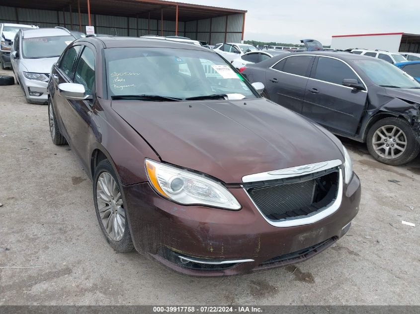 2012 CHRYSLER 200 LIMITED