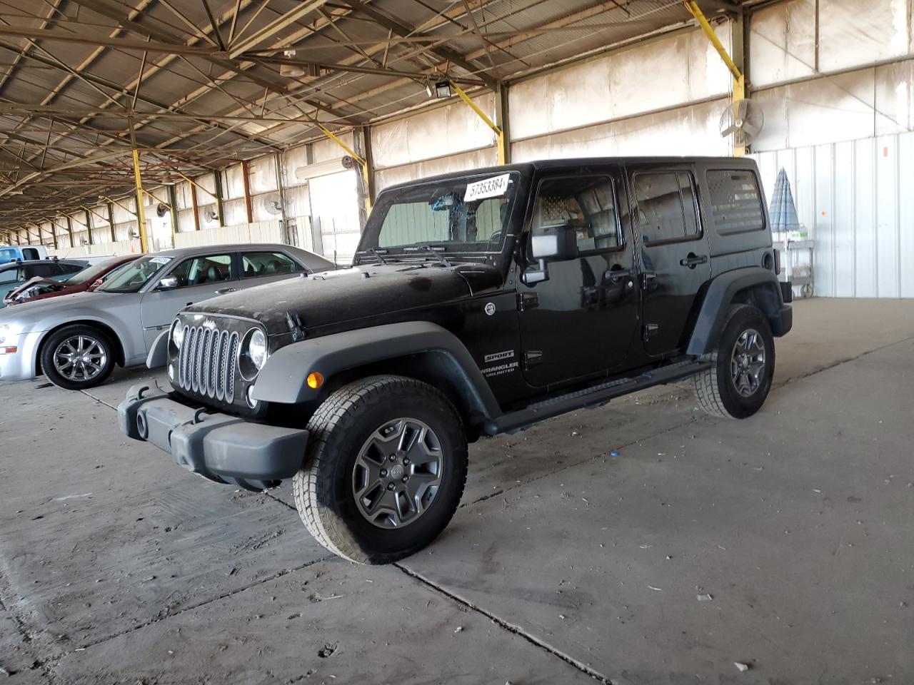 2016 JEEP WRANGLER UNLIMITED SPORT