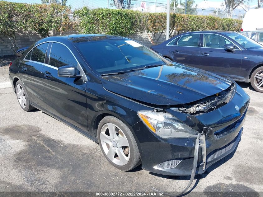 2016 MERCEDES-BENZ CLA 250 4MATIC