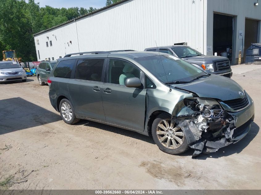 2012 TOYOTA SIENNA LE 7 PASSENGER