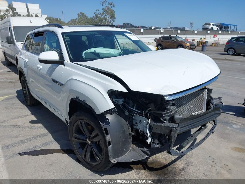 2021 VOLKSWAGEN ATLAS 3.6L V6 SE W/TECHNOLOGY R-LINE