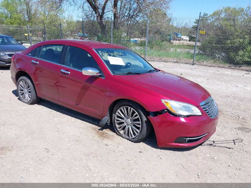 2012 CHRYSLER 200 LIMITED