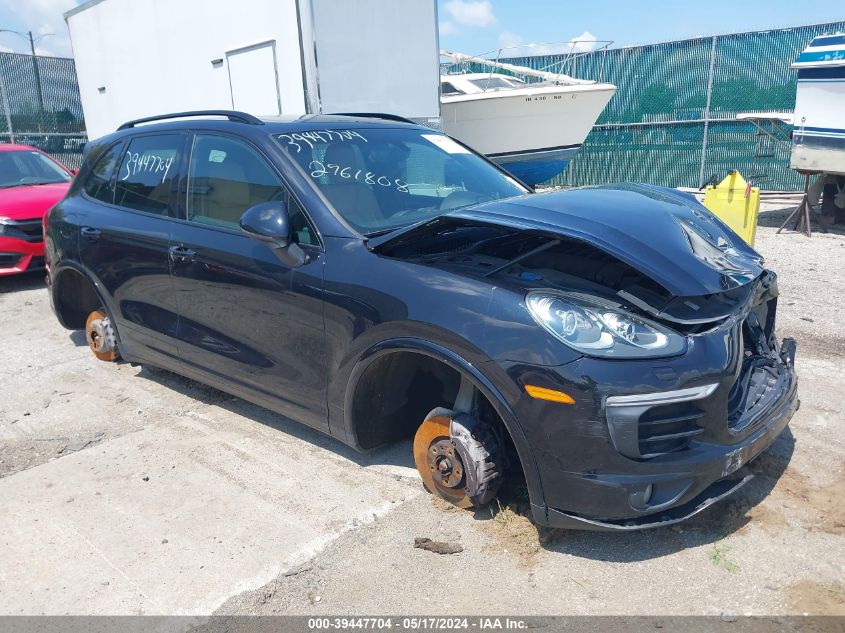 2017 PORSCHE CAYENNE PLATINUM EDITION