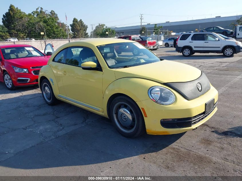 2012 VOLKSWAGEN BEETLE 2.5L