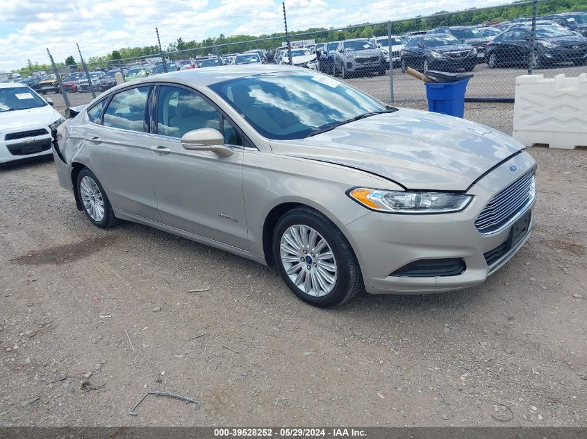 2015 FORD FUSION HYBRID SE