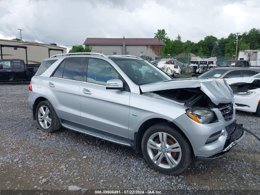 2012 MERCEDES-BENZ ML 350 4MATIC