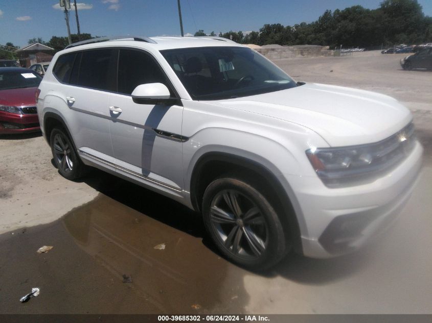 2019 VOLKSWAGEN ATLAS 3.6L V6 SE W/TECHNOLOGY R-LINE