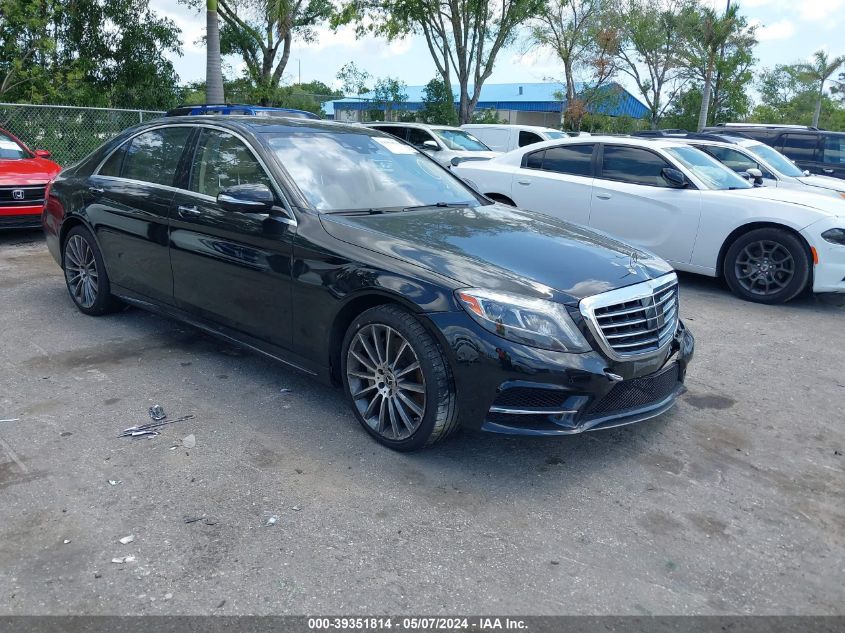 2017 MERCEDES-BENZ S 550