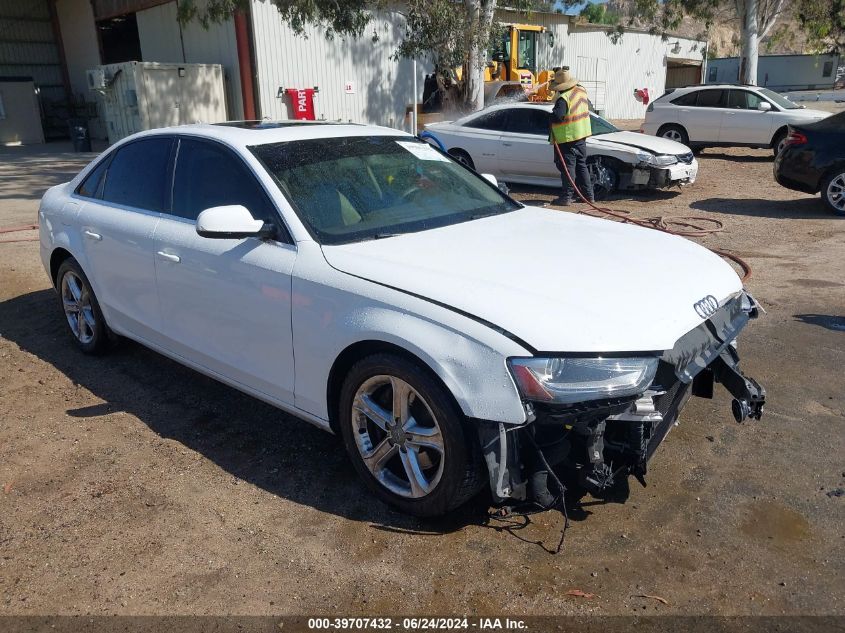 2013 AUDI A4 2.0T PREMIUM