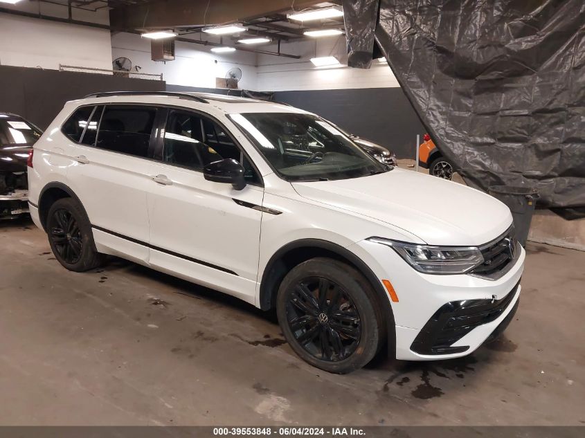 2022 VOLKSWAGEN TIGUAN 2.0T SE R-LINE BLACK