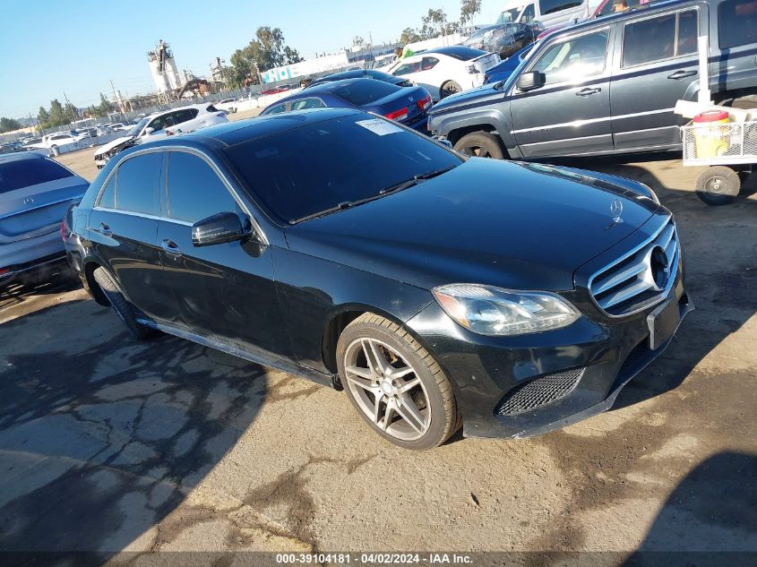 2016 MERCEDES-BENZ E 350