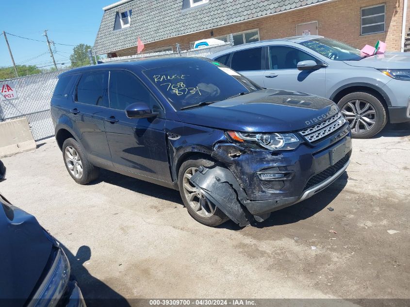 2019 LAND ROVER DISCOVERY SPORT HSE/LANDMARK EDITION