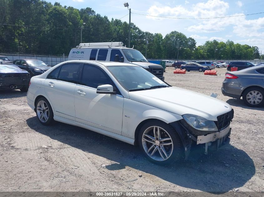 2012 MERCEDES-BENZ C 250 LUXURY/SPORT