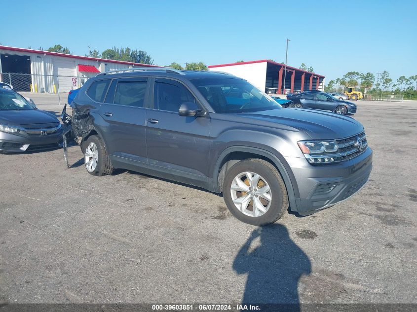 2018 VOLKSWAGEN ATLAS 3.6L V6 S