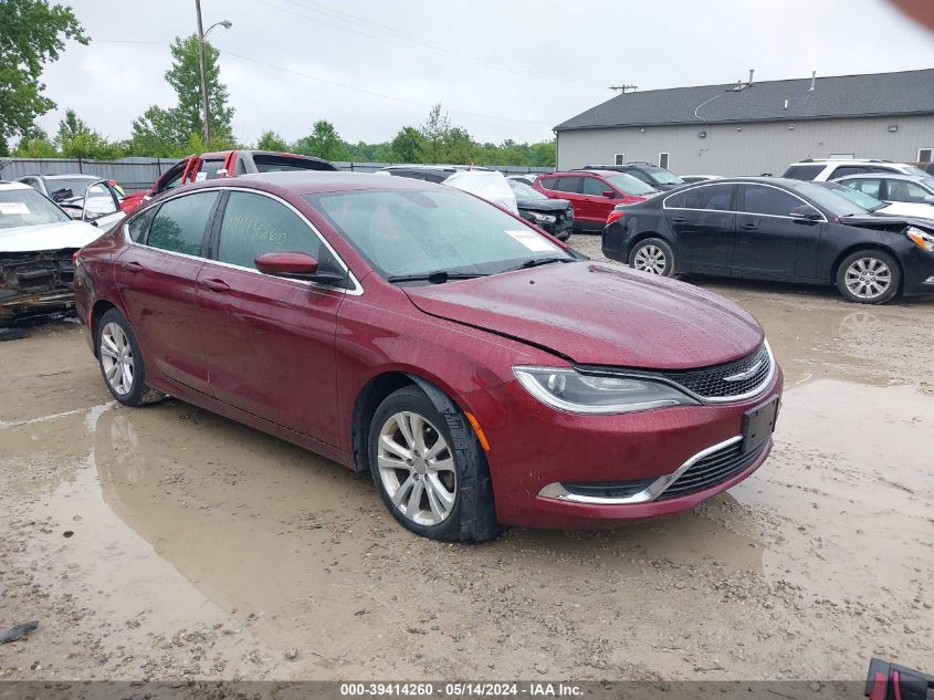 2016 CHRYSLER 200 LIMITED