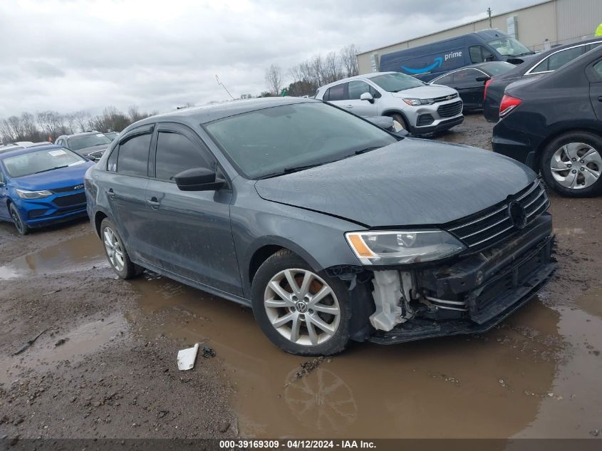 2015 VOLKSWAGEN JETTA 1.8T SE