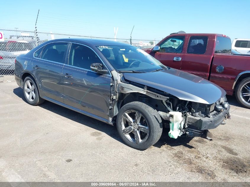 2013 VOLKSWAGEN PASSAT 2.0L TDI SE