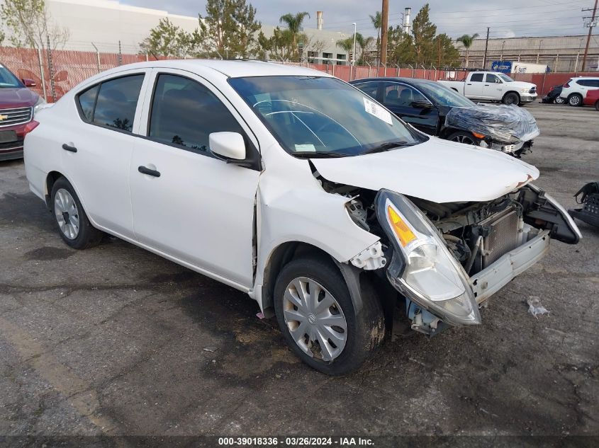 2018 NISSAN VERSA 1.6 S+