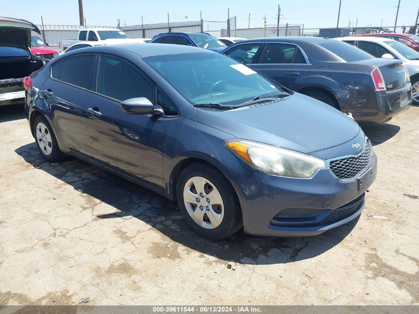 2016 KIA FORTE LX