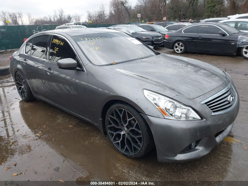 2011 INFINITI G37X