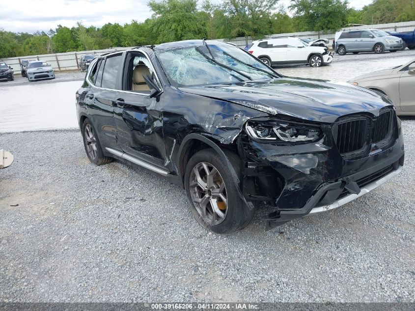 2022 BMW X3 SDRIVE30I