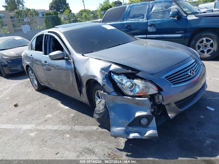 2012 INFINITI G37 JOURNEY