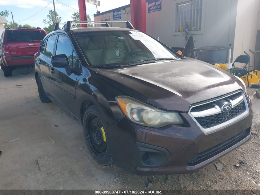 2013 SUBARU IMPREZA 2.0I PREMIUM