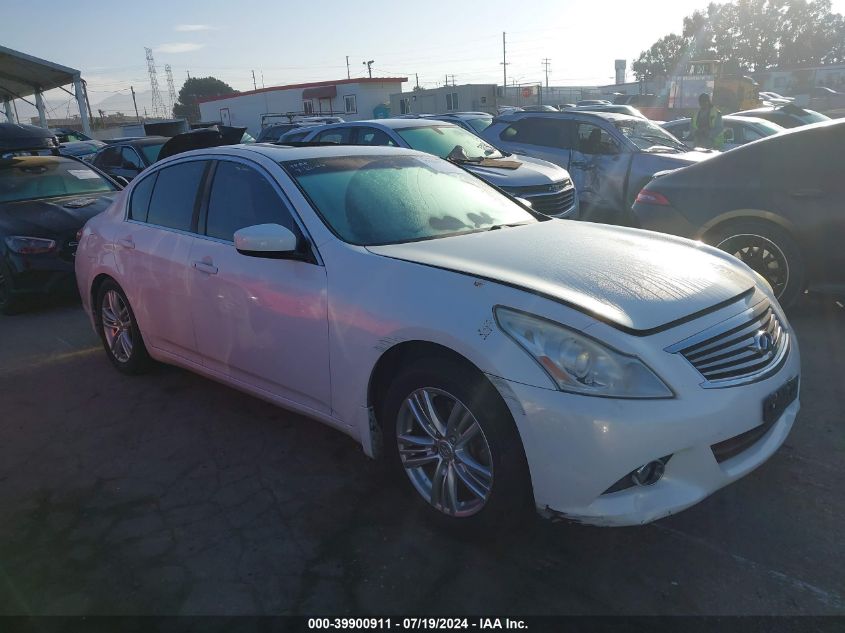 2012 INFINITI G37 SPORT