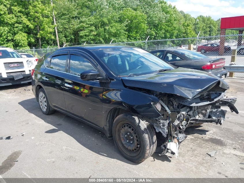 2016 NISSAN SENTRA S